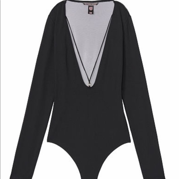 💋”VS” Long Sleeve Bodysuit - Picture 2 of 6